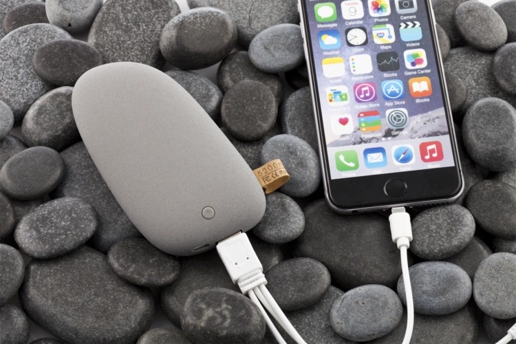 Внешний аккумулятор Pebble 5200 мАч, серый Внешний аккумулятор Pebble 5200 мАч, серый