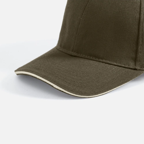 Бейсболка Buffalo, хаки с бежевым Бейсболка Buffalo, хаки с бежевым