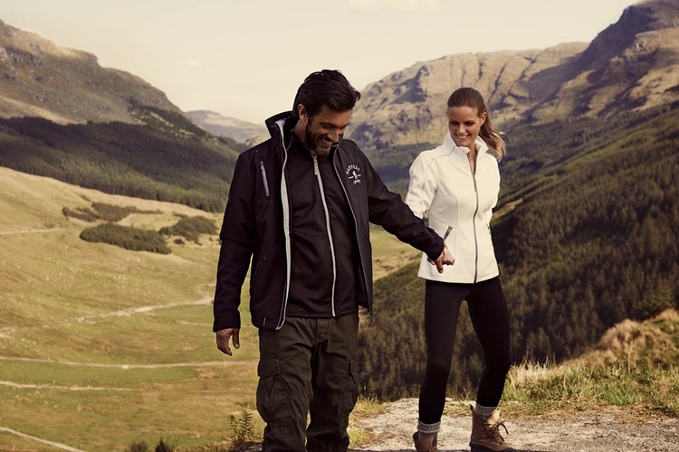 Куртка софтшелл мужская Snyder, белая Куртка софтшелл мужская Snyder, белая