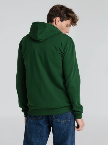 Толстовка на молнии с капюшоном Siverga Heavy 2.0, темно-зеленая Толстовка на молнии с капюшоном Siverga Heavy 2.0, темно-зеленая