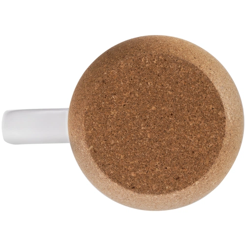 Кружка с пробковой подставкой Corky Walk для сублимационной печати, матовая, белая Кружка с пробковой подставкой Corky Walk для сублимационной печати, матовая, белая