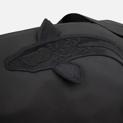 Дорожная сумка Traffic, черная с нанесением и кастомизацией