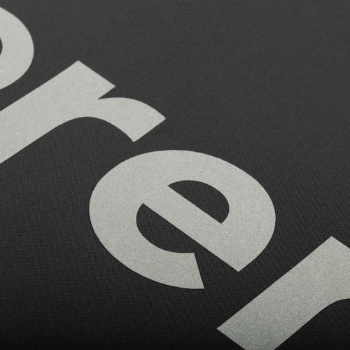 Складной зонт-наоборот Savelight со светоотражающим кантом с нанесением