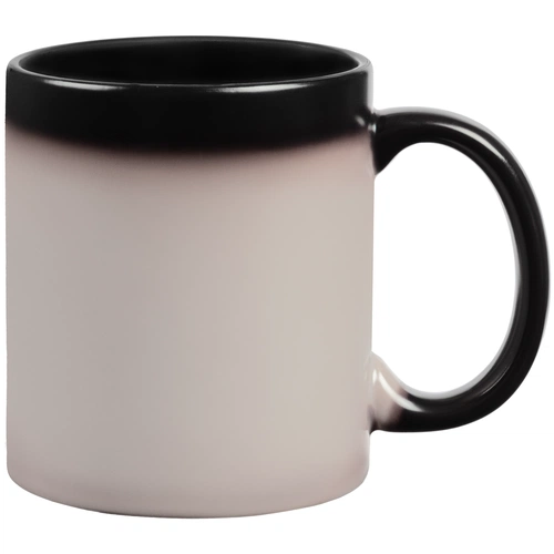 Кружка-хамелеон On Display, матовая, черная Кружка-хамелеон On Display, матовая, черная