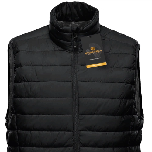 Жилет компактный мужской Stavanger, черный Жилет компактный мужской Stavanger, черный