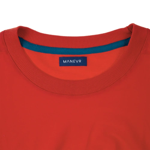 Футболка унисекс Kosmos 1.0, красная Футболка унисекс Kosmos 1.0, красная