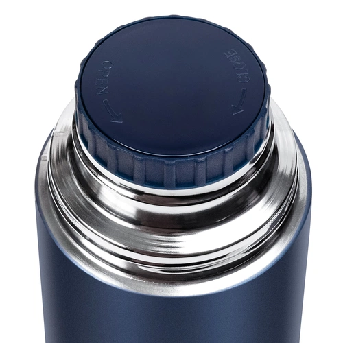 Термос Relaxika 1000, темно-синий Термос Relaxika 1000, темно-синий