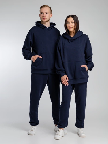 Худи оверсайз Kulonga Comfort, темно-синее Худи оверсайз Kulonga Comfort, темно-синее