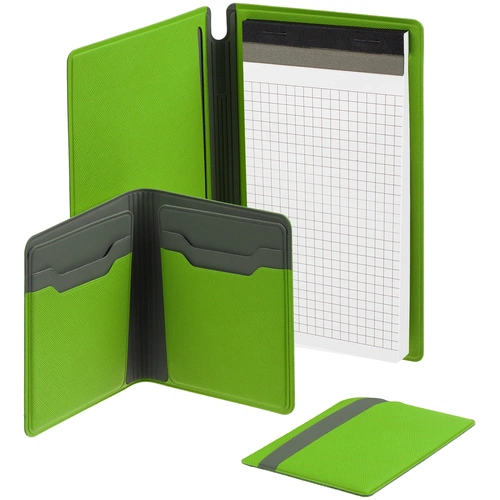 Чехол для карточек Dual, зеленый Чехол для карточек Dual, зеленый