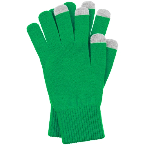 Перчатки сенсорные Urban Flow, зеленые Перчатки сенсорные Urban Flow, зеленые