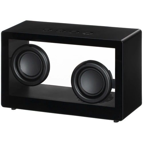 Bluetooth-колонка со светомузыкой Sensofonic, черная Bluetooth-колонка со светомузыкой Sensofonic, черная