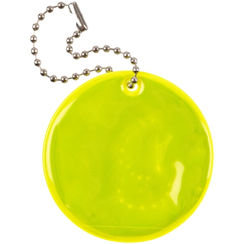 Светоотражатель Spare Care, круг, желтый неон Светоотражатель Spare Care, круг, желтый неон