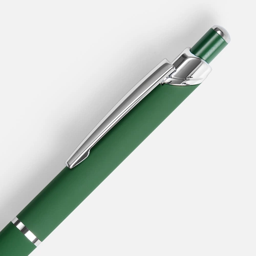 Ручка шариковая Chromos Soft Touch, зеленая Ручка шариковая Chromos Soft Touch, зеленая