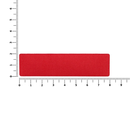 Наклейка тканевая Lunga, S, красная Наклейка тканевая Lunga, S, красная