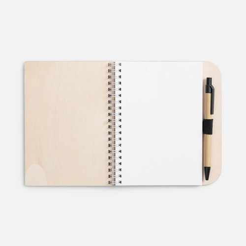 Блокнот на пружине Woodpad на заказ Блокнот на пружине Woodpad на заказ