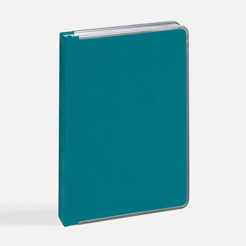 Ежедневник Metal Frame на заказ, датированный, бирюзовый Ежедневник Metal Frame на заказ, датированный, бирюзовый