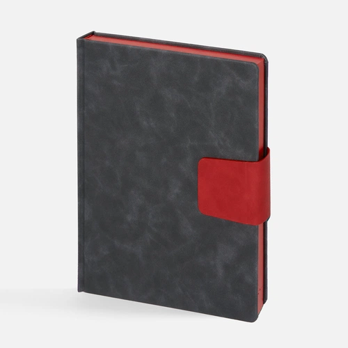 Ежедневник Grande Strap на заказ, датированный, черный Ежедневник Grande Strap на заказ, датированный, черный