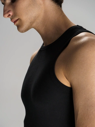 Майка унисекс Neofit, черная Майка унисекс Neofit, черная