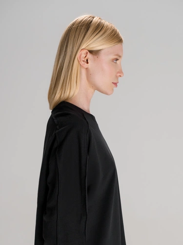 Свитшот унисекс Vozduh, черный Свитшот унисекс Vozduh, черный