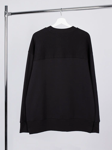 Свитшот оверсайз унисекс Vozduh, черный Свитшот оверсайз унисекс Vozduh, черный