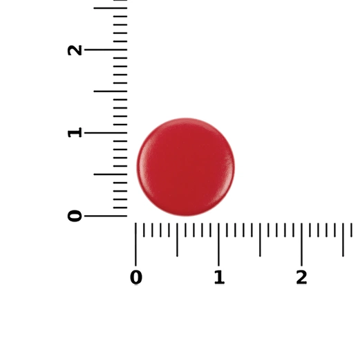 Кнопка Clavis, M, красная Кнопка Clavis, M, красная