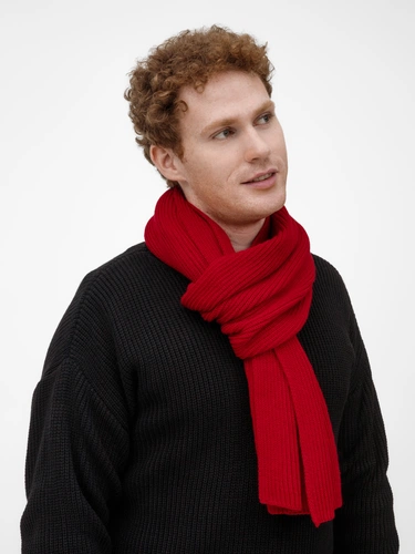 Шарф Nobilis Mono, красный Шарф Nobilis Mono, красный