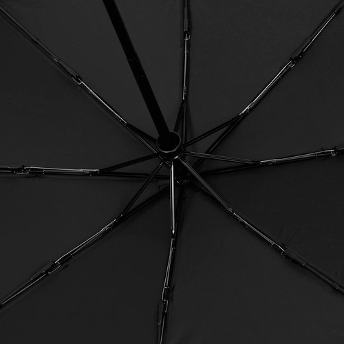 Зонт складной Smooth Move с плавным закрытием, черный Зонт складной Smooth Move с плавным закрытием, черный