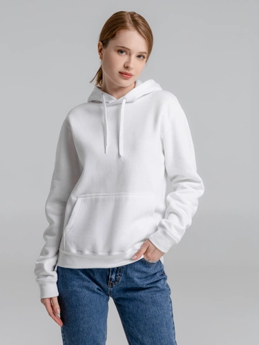 Толстовка с капюшоном Slam 320, белая Толстовка с капюшоном Slam 320, белая