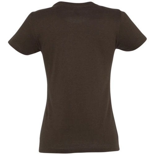 Футболка женская Imperial Women 190, шоколадно-коричневая Футболка женская Imperial Women 190, шоколадно-коричневая