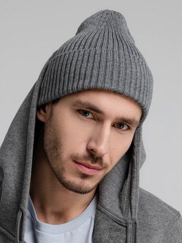 Шапка Stout, серый меланж Шапка Stout, серый меланж