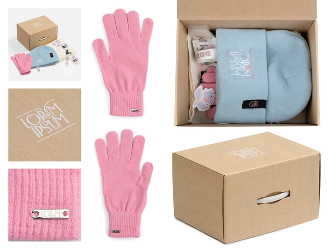 Сет Urban Flow, бело-голубой с нанесением и кастомизацией Сет Urban Flow, бело-голубой с нанесением и кастомизацией