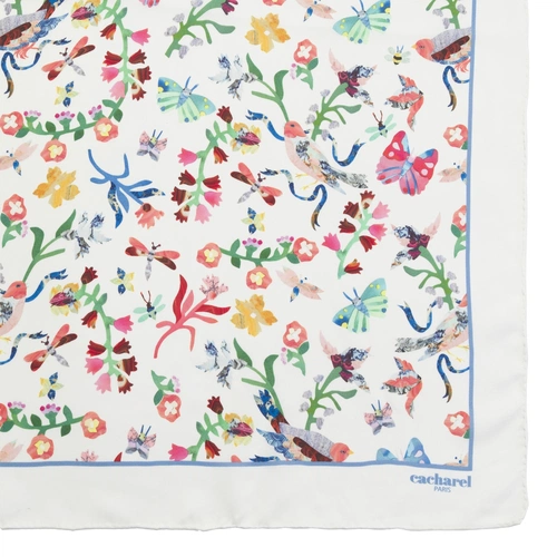Платок Butterfly Silk, белый Платок Butterfly Silk, белый