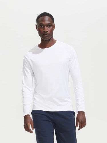 Футболка с длинным рукавом Sporty LSL Men, красная Футболка с длинным рукавом Sporty LSL Men, красная