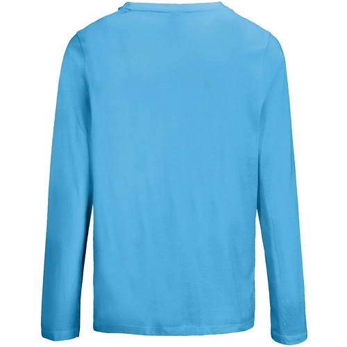 Футболка с длинным рукавом женская Monarch Women, ярко-бирюзовая Футболка с длинным рукавом женская Monarch Women, ярко-бирюзовая