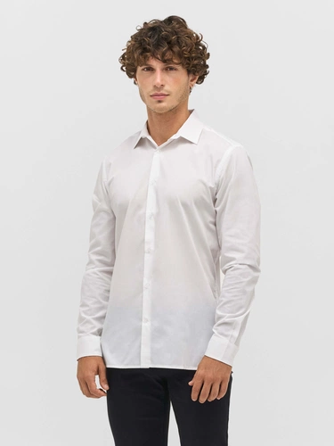 Рубашка мужская Bailey, белая Рубашка мужская Bailey, белая