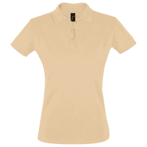 Рубашка поло женская Perfect Women 180, песочная Рубашка поло женская Perfect Women 180, песочная