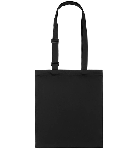 Сумка для покупок с регулируемыми ручками Leta, черная Сумка для покупок с регулируемыми ручками Leta, черная