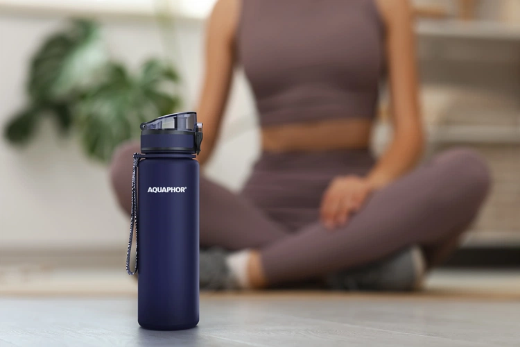 Бутылка-фильтр «Аквафор Сити», темно-синяя Бутылка-фильтр «Аквафор Сити», темно-синяя