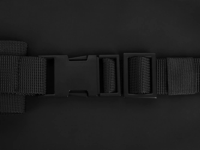 Поясная сумка Traffic, черная Поясная сумка Traffic, черная