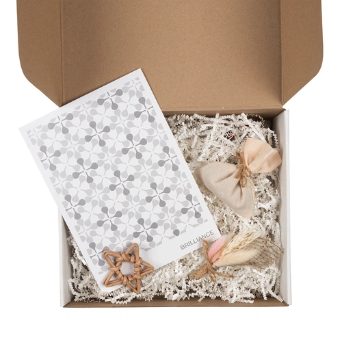 Набор для упаковки подарка Adorno, белый Набор для упаковки подарка Adorno, белый