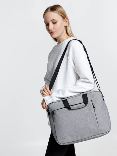 Сумка для ноутбука Oneworld, серая Сумка для ноутбука Oneworld, серая