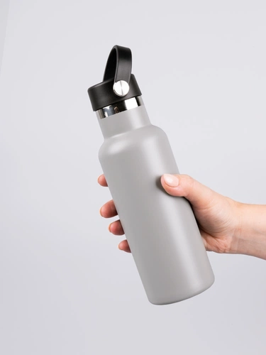 Термобутылка Bidon, серая Термобутылка Bidon, серая