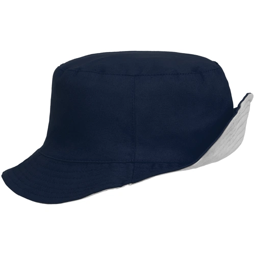 Панама Summer двусторонняя, синяя с серым Панама Summer двусторонняя, синяя с серым