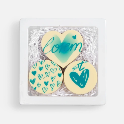 Набор из 3 печений Dream White Набор из 3 печений Dream White