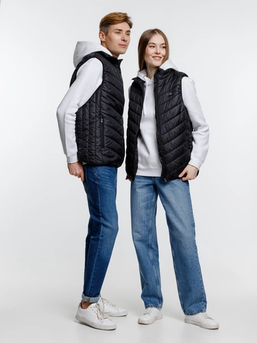 Жилет с подогревом Thermalli Valmorel, черный Жилет с подогревом Thermalli Valmorel, черный