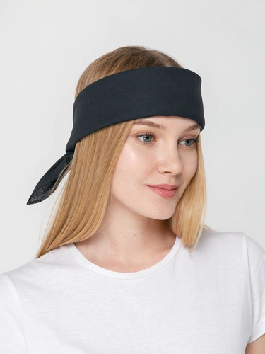 Бандана Overhead, черная (графит) Бандана Overhead, черная (графит)