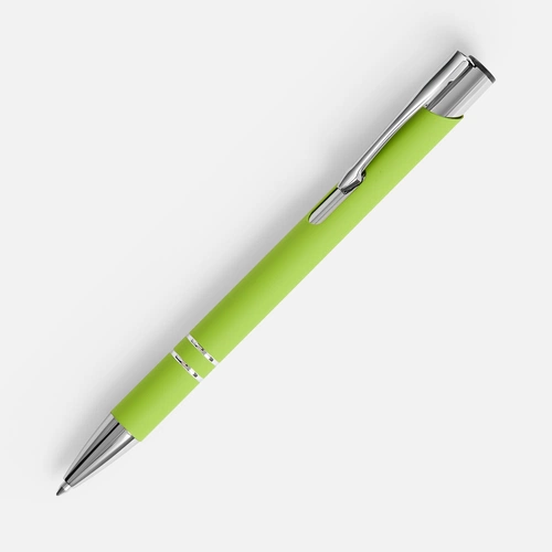 Ручка шариковая Keskus Soft Touch в футляре, зеленое яблоко Ручка шариковая Keskus Soft Touch в футляре, зеленое яблоко
