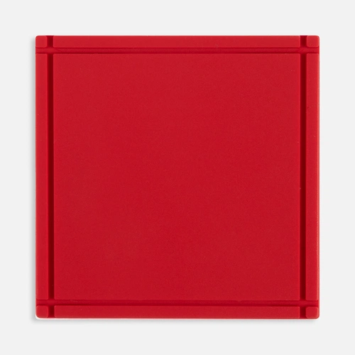 Лейбл из ПВХ Dzeta, L, красный Лейбл из ПВХ Dzeta, L, красный