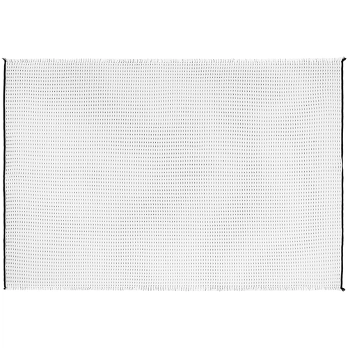 Плед Fringy, белый с черным Плед Fringy, белый с черным