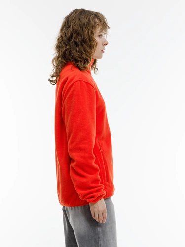 Куртка флисовая унисекс Nesse, красная Куртка флисовая унисекс Nesse, красная